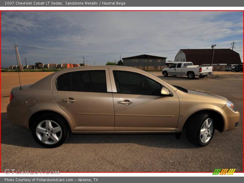 Sandstone Metallic / Neutral Beige 2007 Chevrolet Cobalt LT Sedan