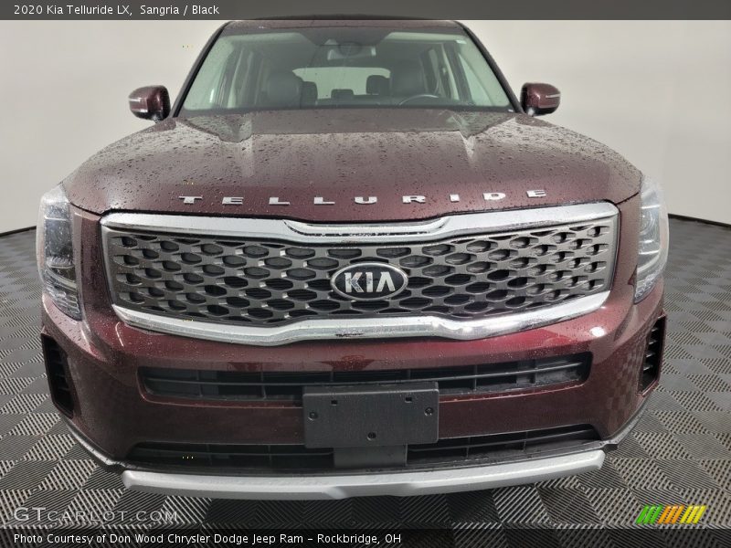 Sangria / Black 2020 Kia Telluride LX