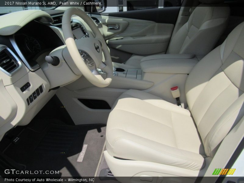 Pearl White / Cashmere 2017 Nissan Murano SL AWD