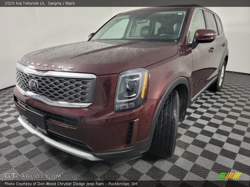 Sangria / Black 2020 Kia Telluride LX