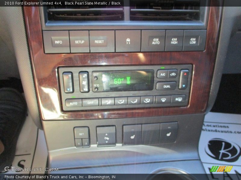 Black Pearl Slate Metallic / Black 2010 Ford Explorer Limited 4x4