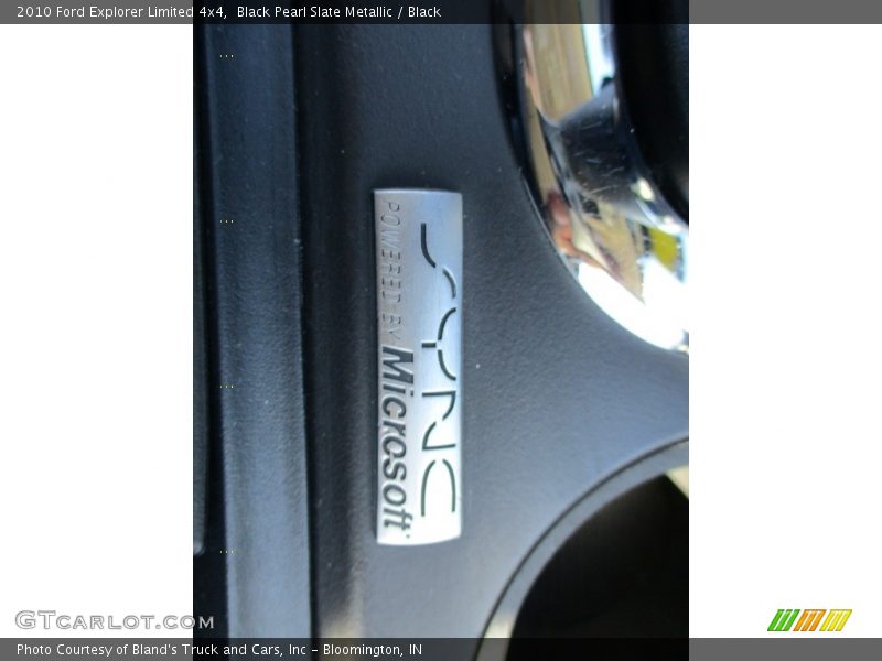 Black Pearl Slate Metallic / Black 2010 Ford Explorer Limited 4x4