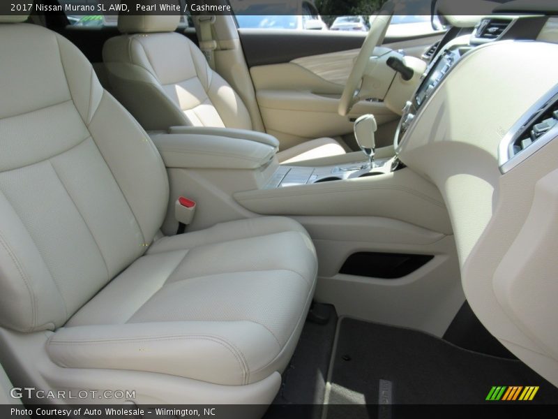 Pearl White / Cashmere 2017 Nissan Murano SL AWD