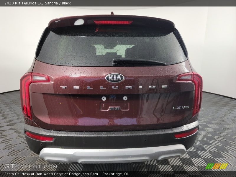 Sangria / Black 2020 Kia Telluride LX