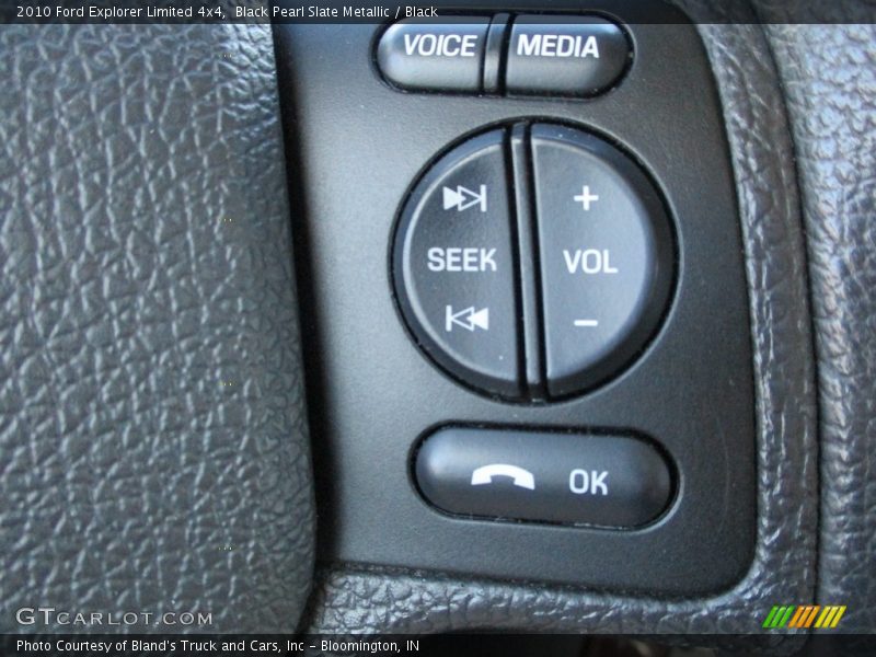 Black Pearl Slate Metallic / Black 2010 Ford Explorer Limited 4x4
