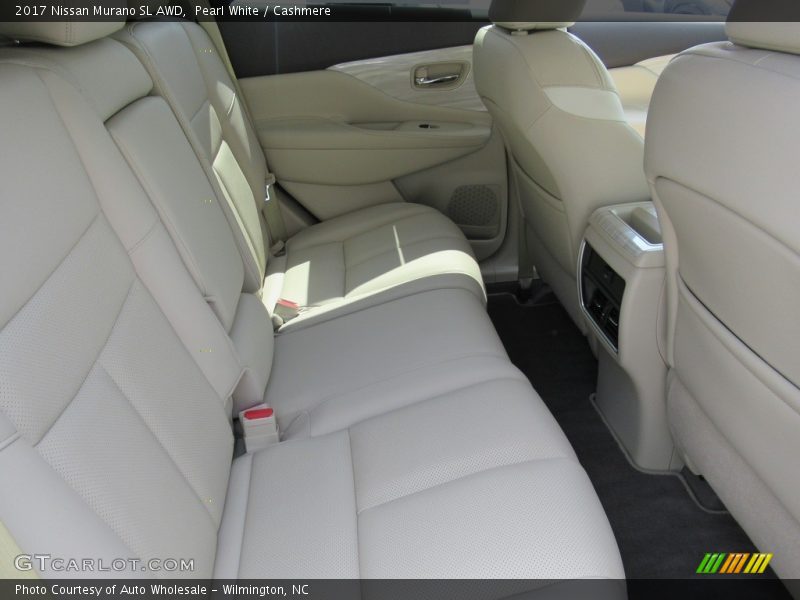 Pearl White / Cashmere 2017 Nissan Murano SL AWD