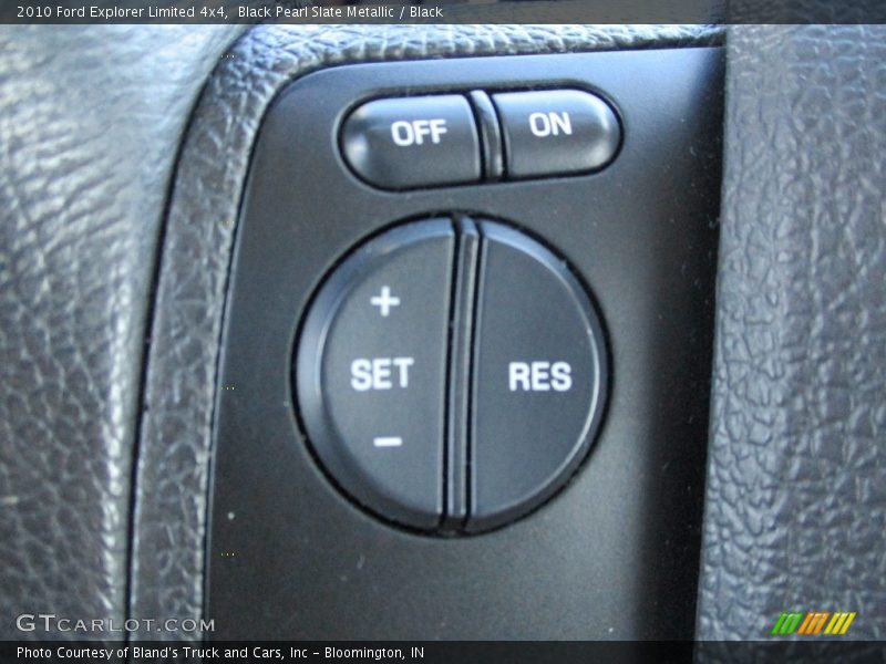 Black Pearl Slate Metallic / Black 2010 Ford Explorer Limited 4x4