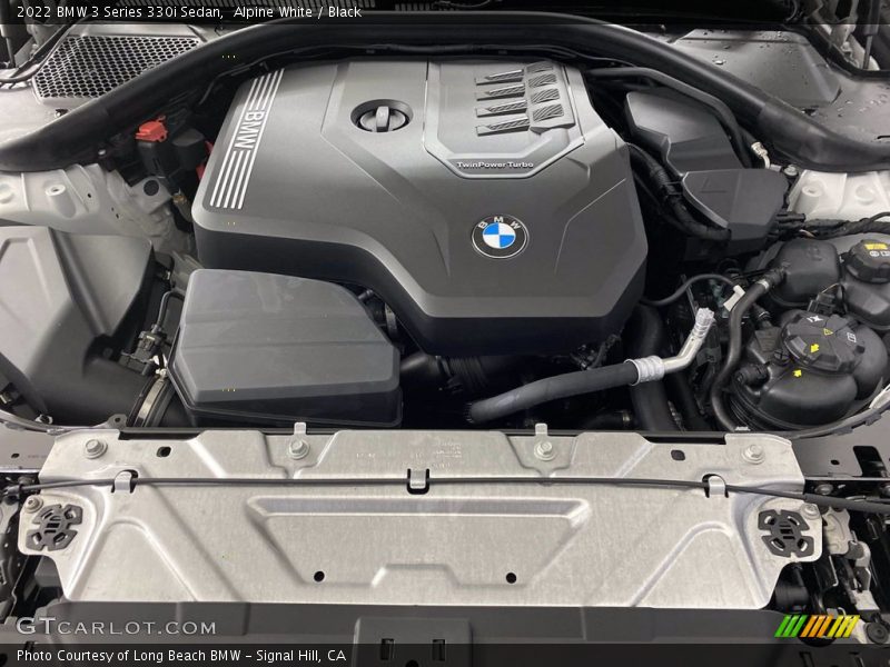 Alpine White / Black 2022 BMW 3 Series 330i Sedan