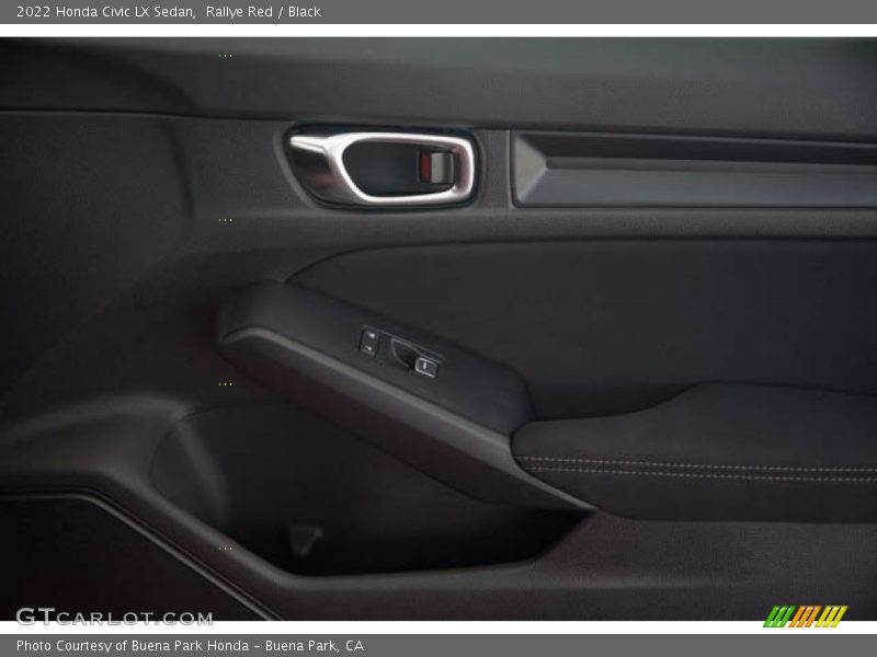 Rallye Red / Black 2022 Honda Civic LX Sedan