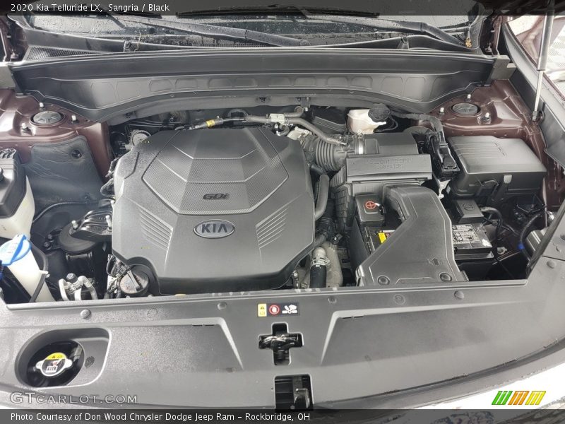 Sangria / Black 2020 Kia Telluride LX