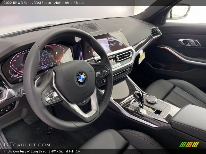 Alpine White / Black 2022 BMW 3 Series 330i Sedan