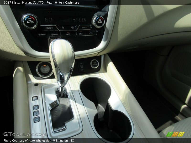 Pearl White / Cashmere 2017 Nissan Murano SL AWD