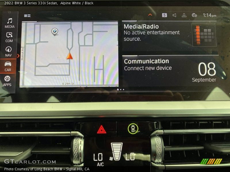 Alpine White / Black 2022 BMW 3 Series 330i Sedan