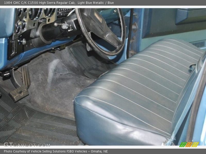 Front Seat of 1984 C/K C1500 High Sierra Regular Cab