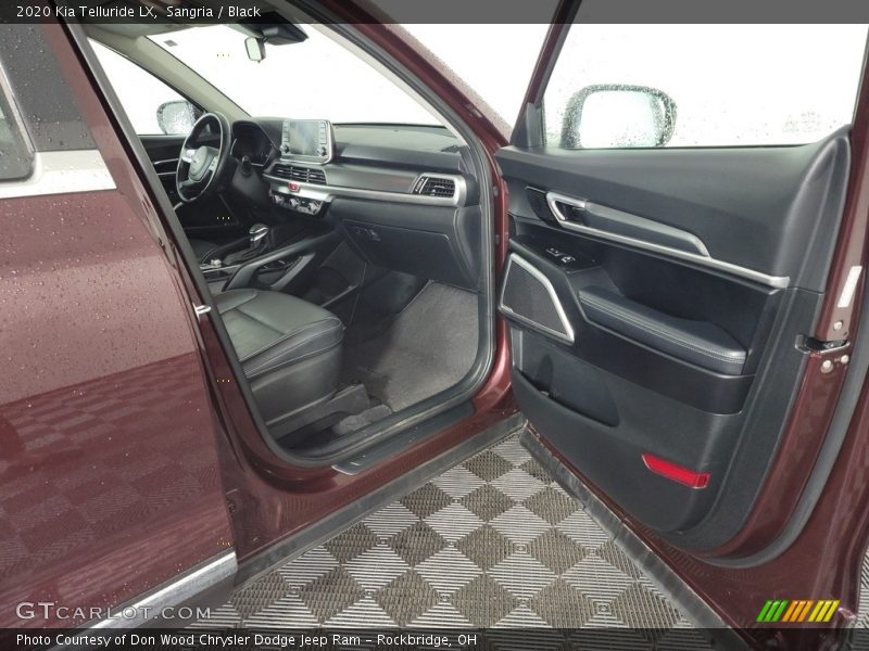 Sangria / Black 2020 Kia Telluride LX