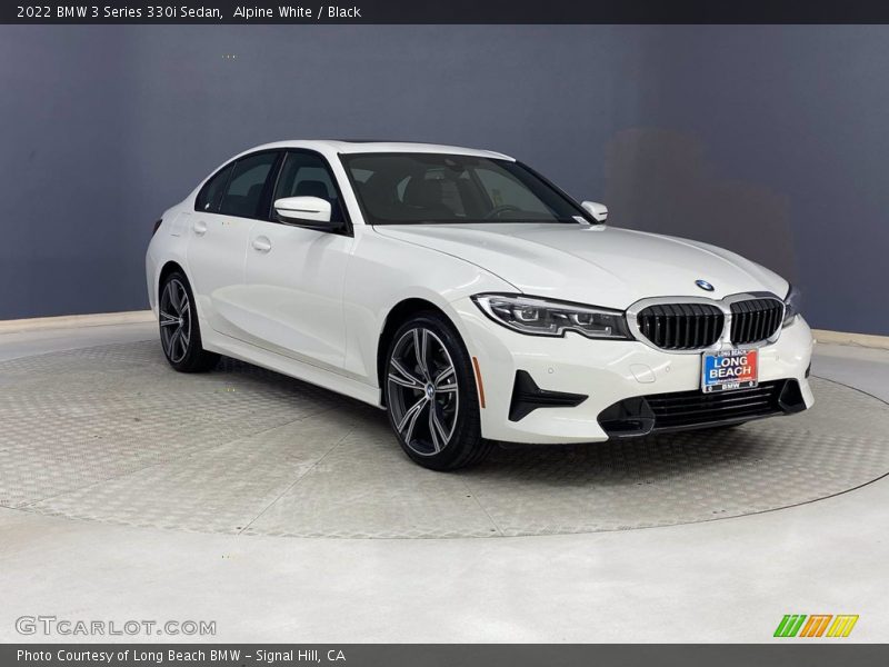 Alpine White / Black 2022 BMW 3 Series 330i Sedan