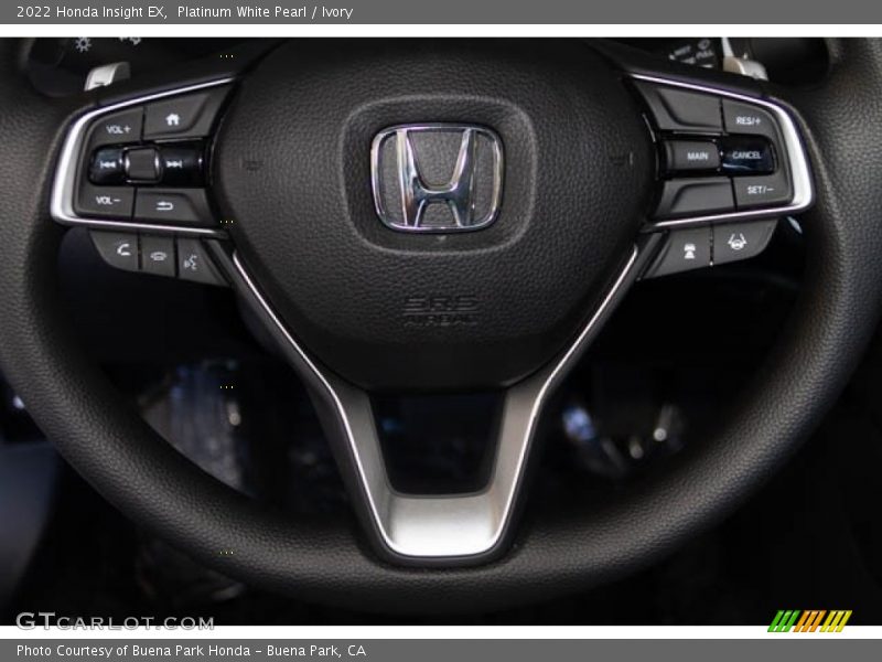 Platinum White Pearl / Ivory 2022 Honda Insight EX