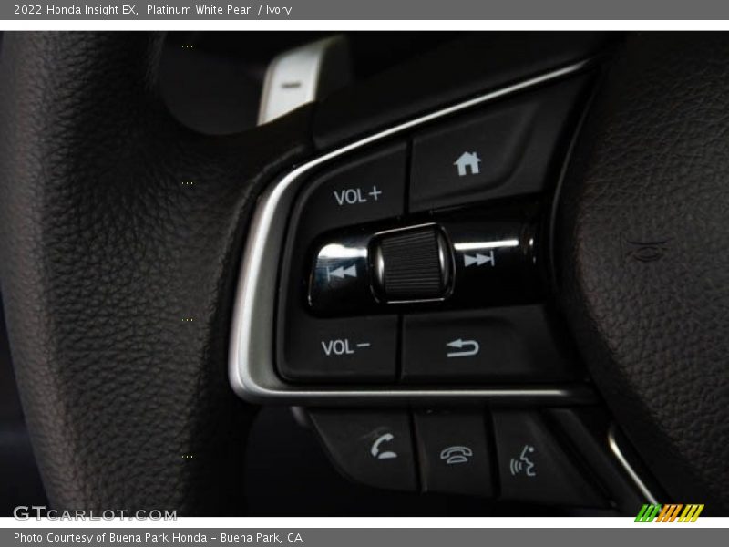 Platinum White Pearl / Ivory 2022 Honda Insight EX