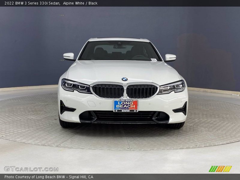Alpine White / Black 2022 BMW 3 Series 330i Sedan