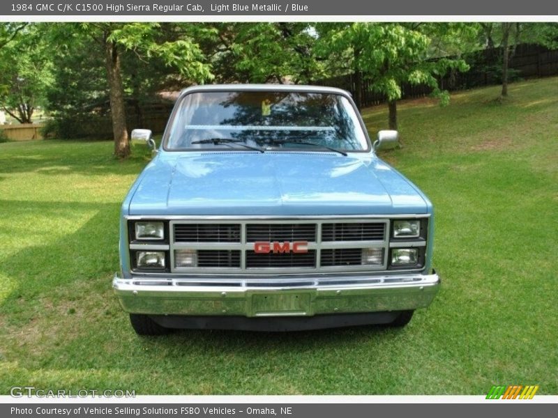  1984 C/K C1500 High Sierra Regular Cab Light Blue Metallic