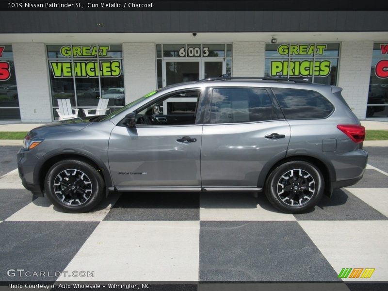 Gun Metallic / Charcoal 2019 Nissan Pathfinder SL