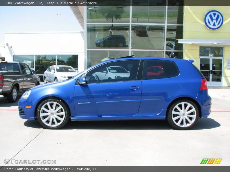 Deep Blue Metallic / Anthracite 2008 Volkswagen R32