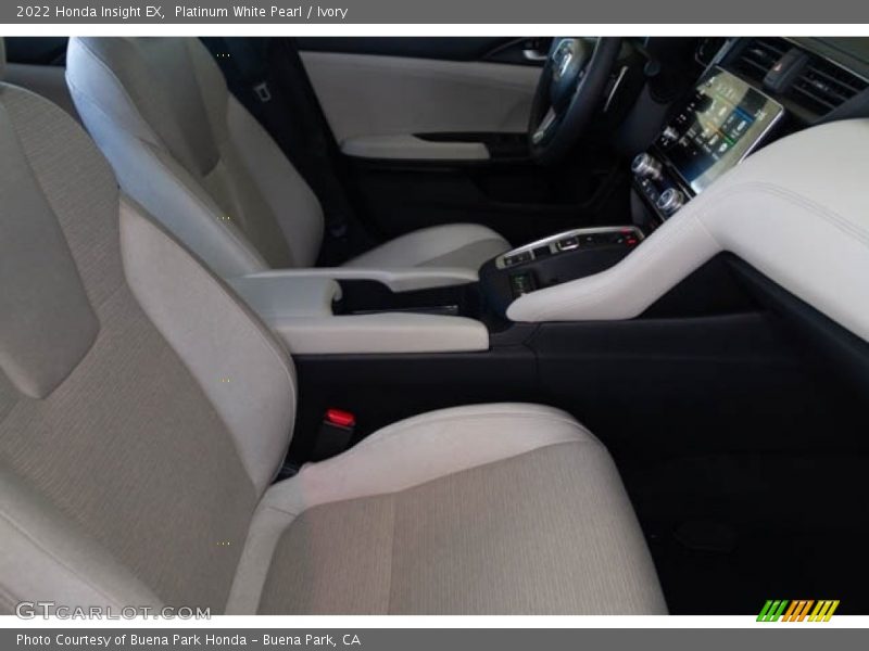 Platinum White Pearl / Ivory 2022 Honda Insight EX