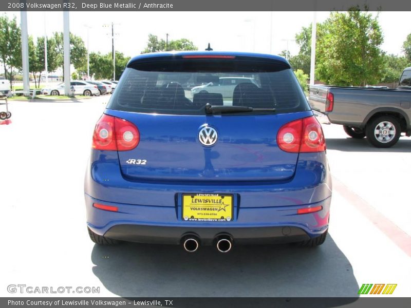 Deep Blue Metallic / Anthracite 2008 Volkswagen R32