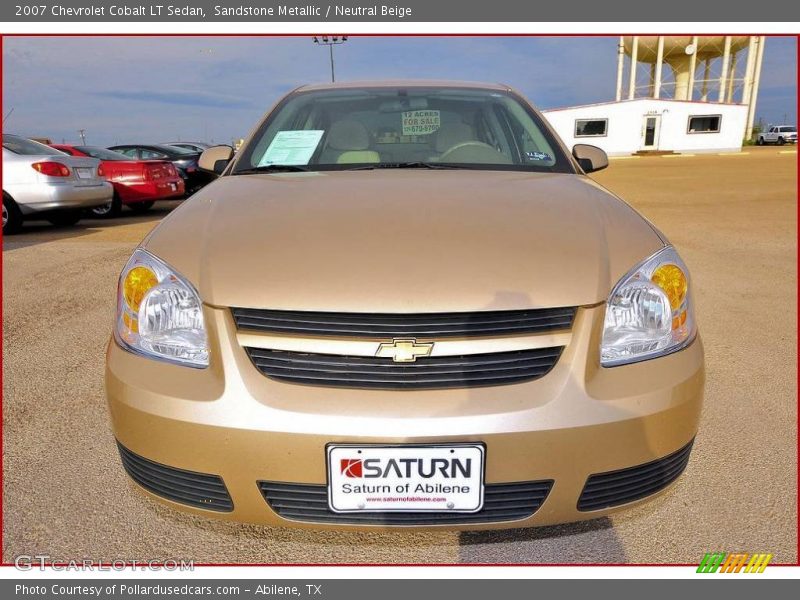Sandstone Metallic / Neutral Beige 2007 Chevrolet Cobalt LT Sedan