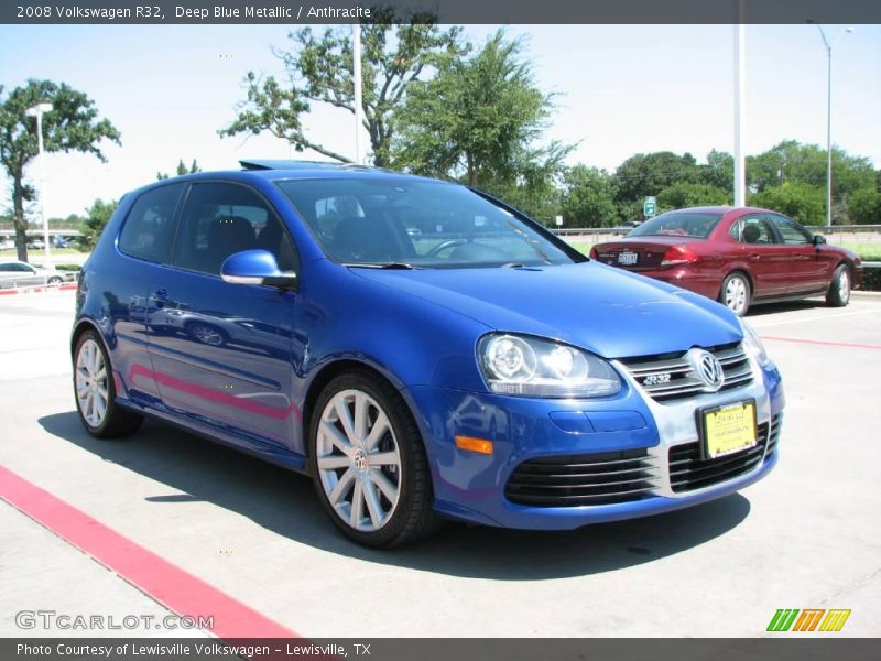 Deep Blue Metallic / Anthracite 2008 Volkswagen R32