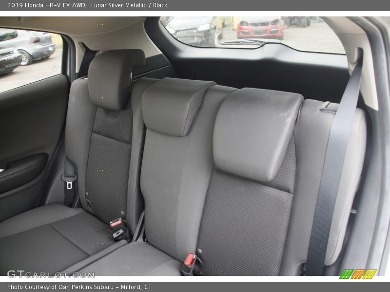 Lunar Silver Metallic / Black 2019 Honda HR-V EX AWD