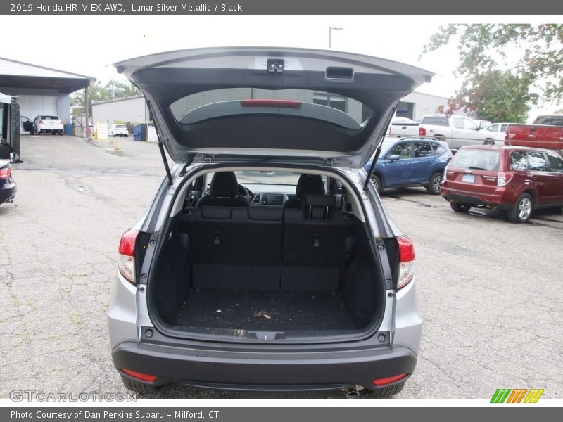 Lunar Silver Metallic / Black 2019 Honda HR-V EX AWD