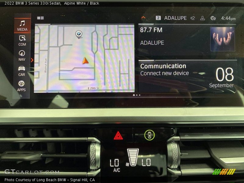Alpine White / Black 2022 BMW 3 Series 330i Sedan