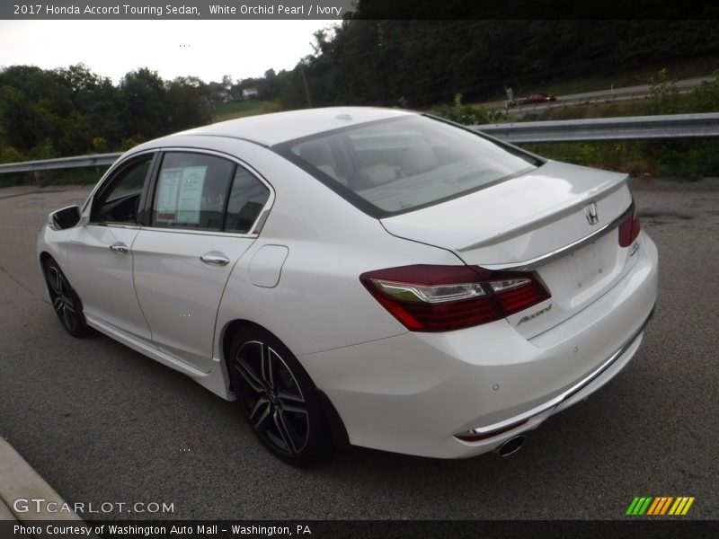 White Orchid Pearl / Ivory 2017 Honda Accord Touring Sedan