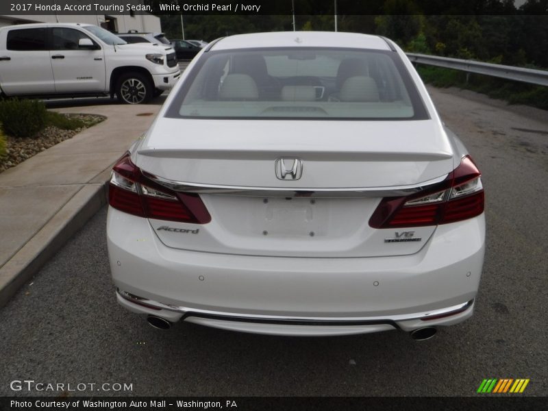 White Orchid Pearl / Ivory 2017 Honda Accord Touring Sedan