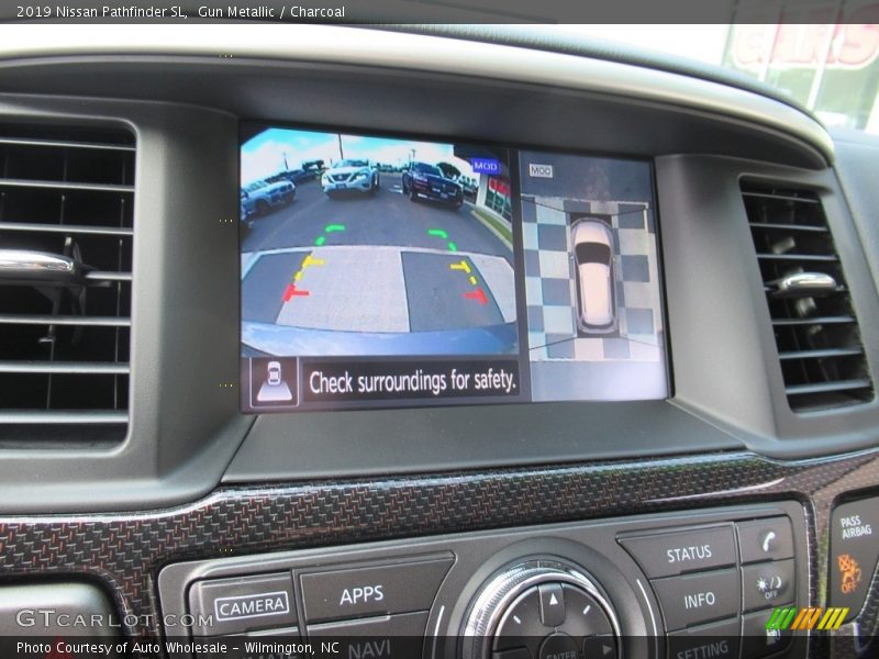 Gun Metallic / Charcoal 2019 Nissan Pathfinder SL