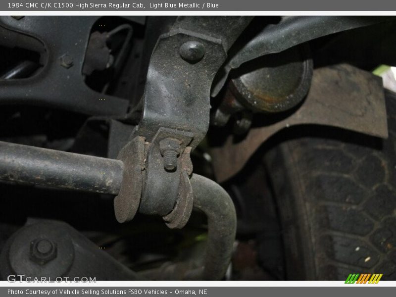 Undercarriage of 1984 C/K C1500 High Sierra Regular Cab