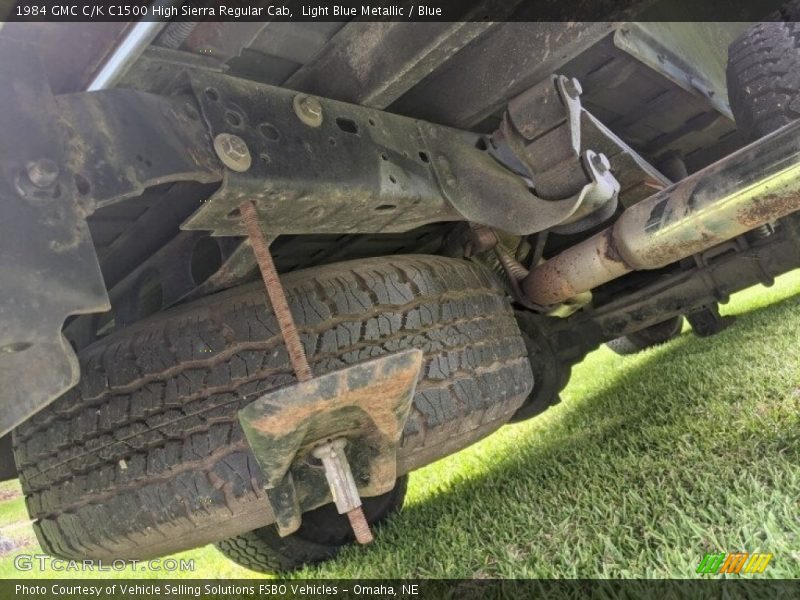 Undercarriage of 1984 C/K C1500 High Sierra Regular Cab