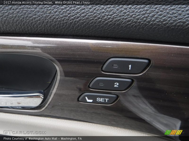 White Orchid Pearl / Ivory 2017 Honda Accord Touring Sedan