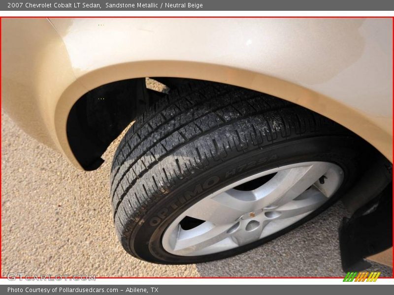 Sandstone Metallic / Neutral Beige 2007 Chevrolet Cobalt LT Sedan