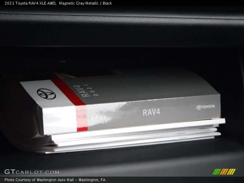 Magnetic Gray Metallic / Black 2021 Toyota RAV4 XLE AWD