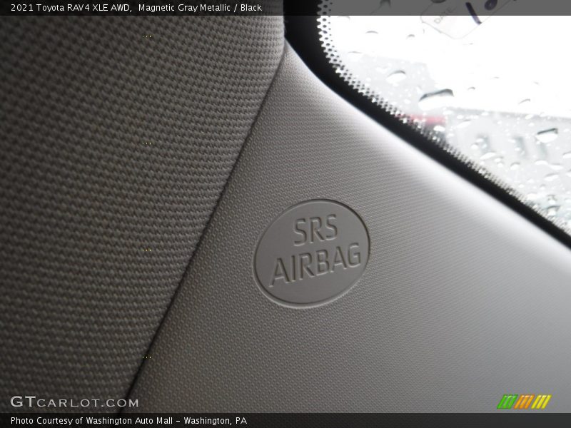 Magnetic Gray Metallic / Black 2021 Toyota RAV4 XLE AWD