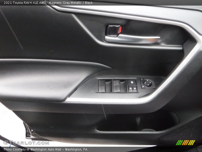 Magnetic Gray Metallic / Black 2021 Toyota RAV4 XLE AWD