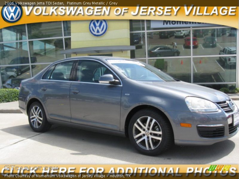 Platinum Grey Metallic / Grey 2006 Volkswagen Jetta TDI Sedan