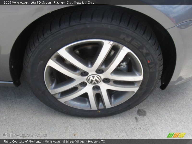Platinum Grey Metallic / Grey 2006 Volkswagen Jetta TDI Sedan