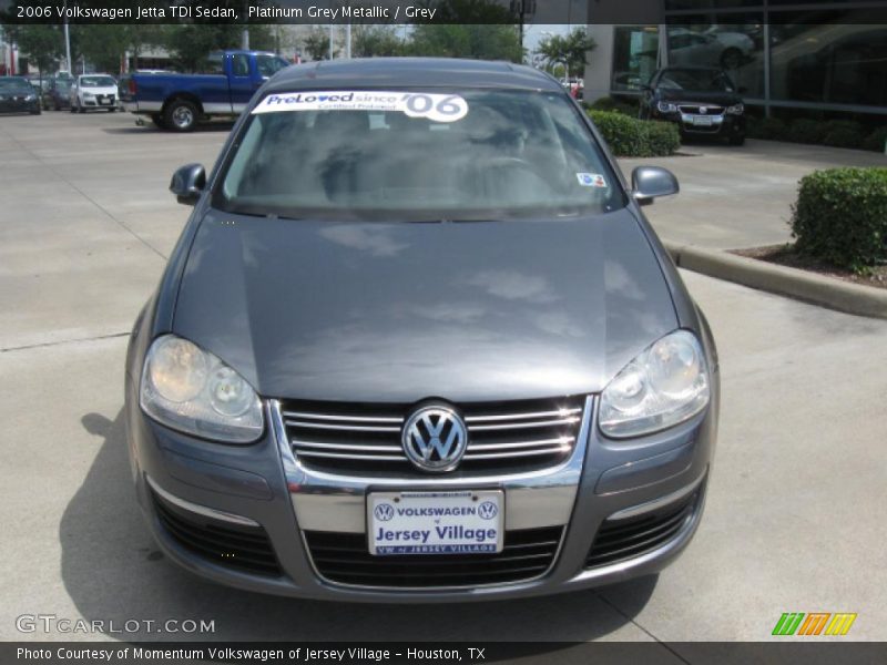 Platinum Grey Metallic / Grey 2006 Volkswagen Jetta TDI Sedan