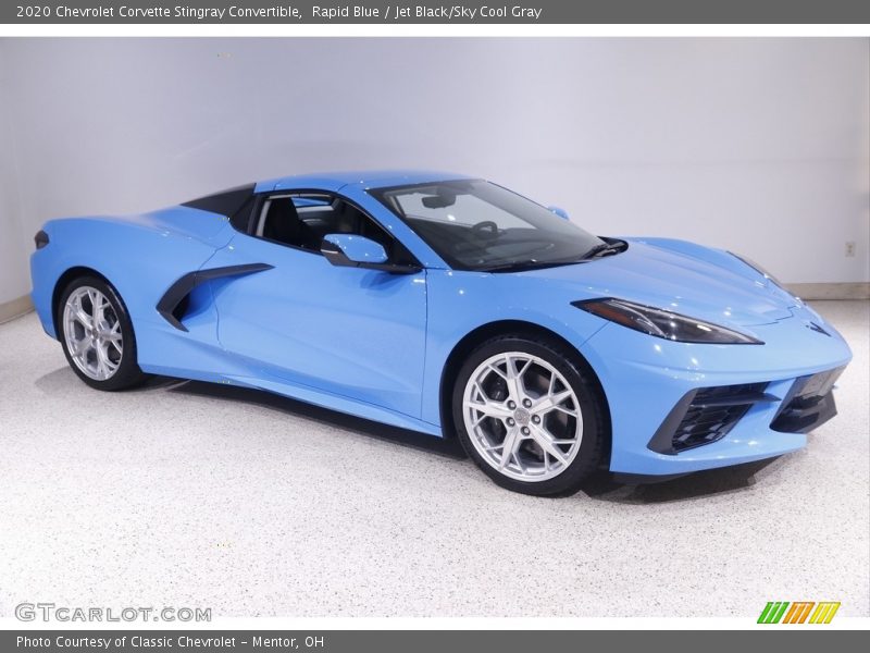  2020 Corvette Stingray Convertible Rapid Blue