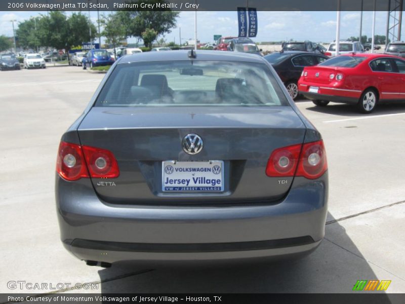 Platinum Grey Metallic / Grey 2006 Volkswagen Jetta TDI Sedan