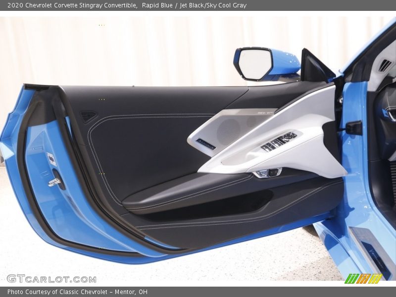 Door Panel of 2020 Corvette Stingray Convertible