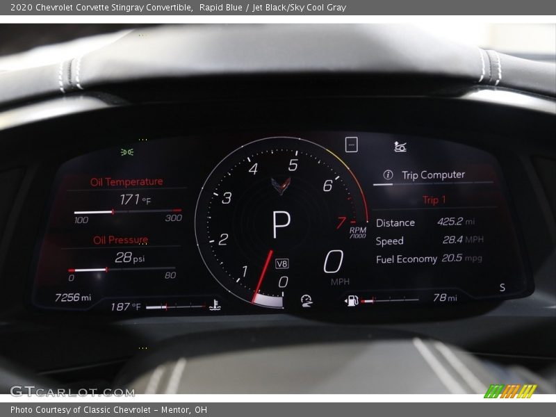  2020 Corvette Stingray Convertible Stingray Convertible Gauges